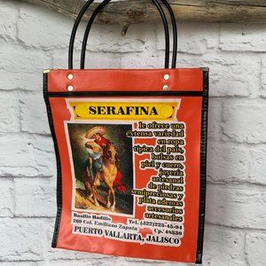 VINTAGE Mexican Tote/Shopping Bag